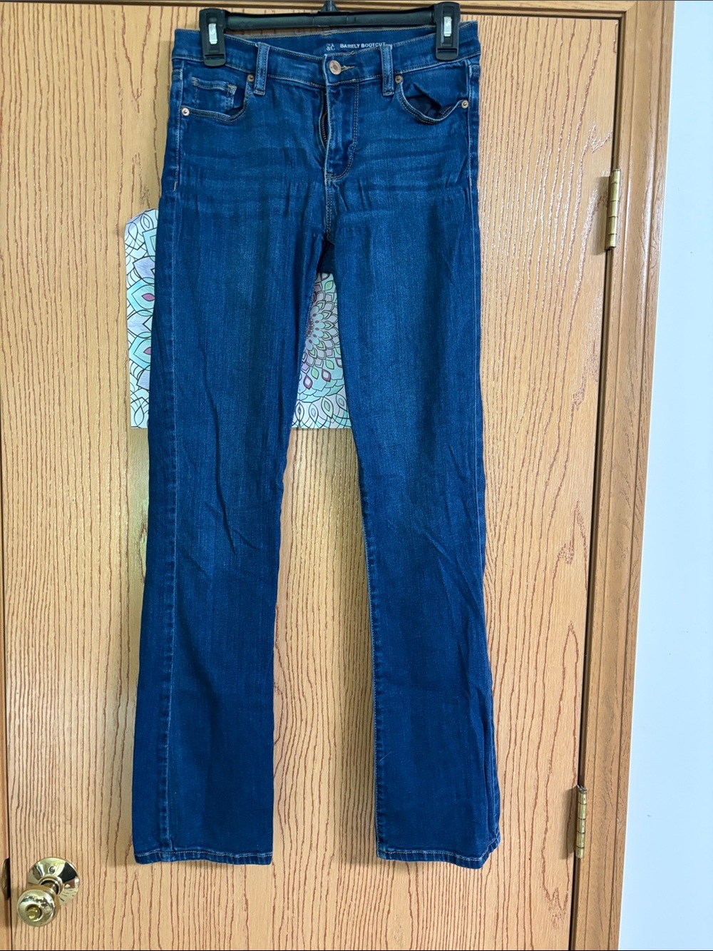 New York & Company Deep Blue Bootcut Jeans